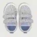 Zapatillas Urbana Lona Doble Velcro Denim Niña Talla 22 Opaline