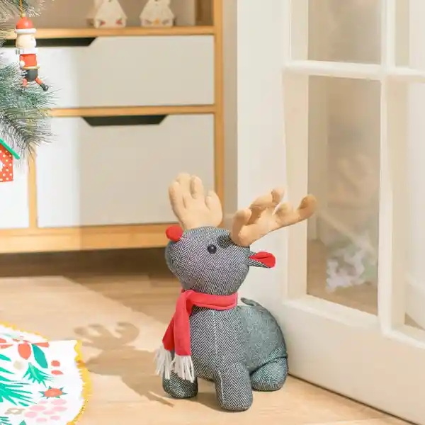 Tope de Puerta Animalito Navidad 18 x 26 x 34 cm Casaideas