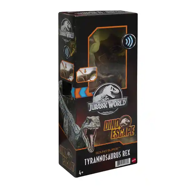 Jurassic World Figura T-rex Con Sonido 12