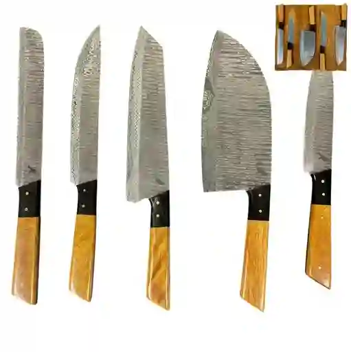 Set Cuchillo Damasco Calbuco