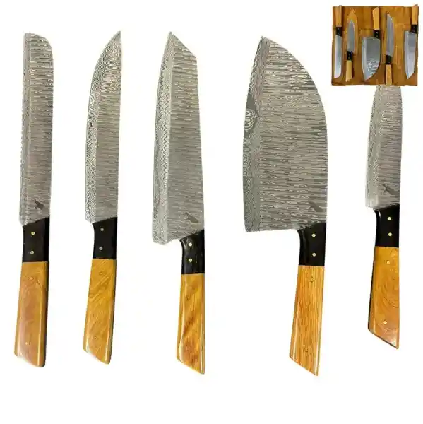 Set Cuchillo Damasco Calbuco
