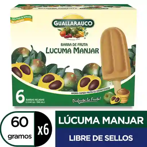 Guallarauco Barra de Fruta Lucuma Manjar