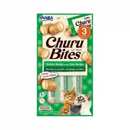 Churu Golosina Para Gato Bites Chicken Wraps Tuna