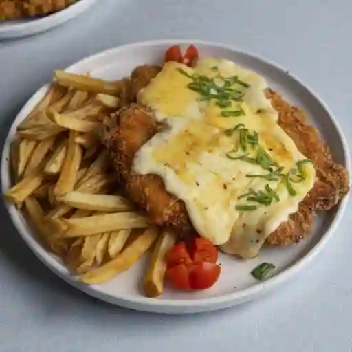 Milanesa de res rústica