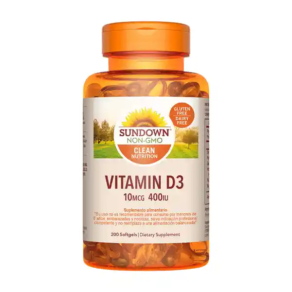 Sundown Naturals Suplemento Dietético Vitamina D3