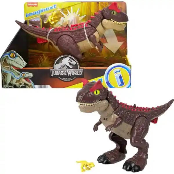 Imaginext Figura Dinosaurio de Juguete Carnotaurus - HML42