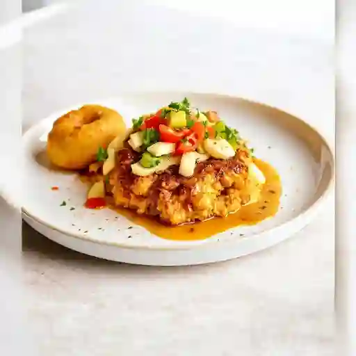 Arma Tu Fajita + Papa Frita Pequena