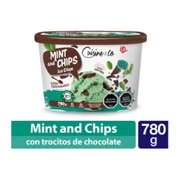 Helado Mint And Chips Cuisine & Co