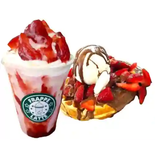 Combo Frappucino Frutilla