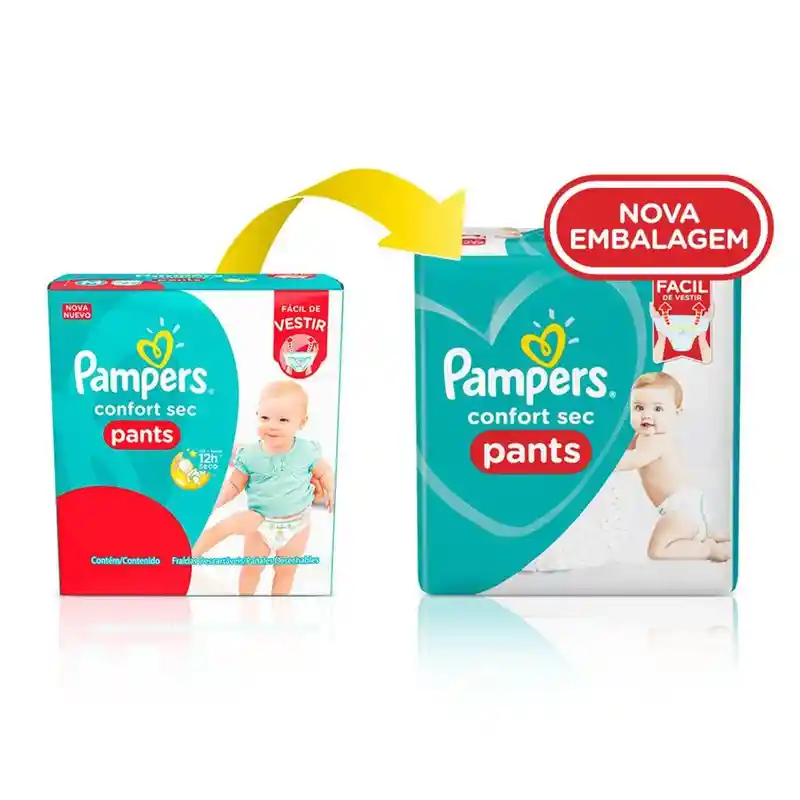 Pampers Panal Confort Sec Pants G34