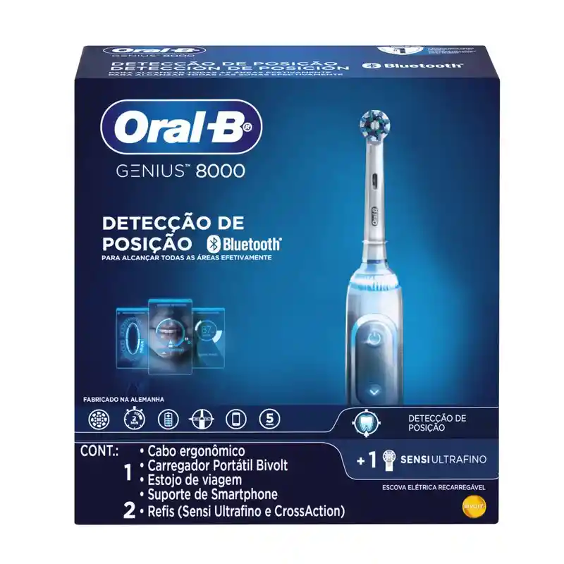 Oral-B Cepillo de Dientes Eléctrico Genius 8000