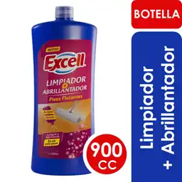 Excell Limpiador + Abrillantador de Pisos Aroma Flor de Cerezo