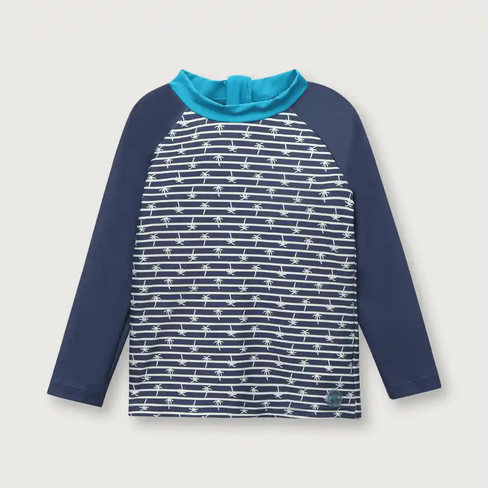 Polera Uv De Niño Navy Talla 18 Meses