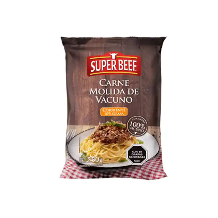 Super Beef Carne Molida de Vacuno