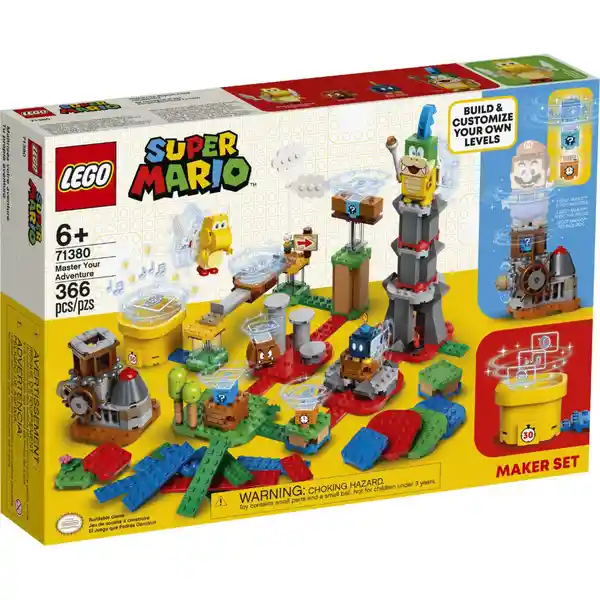 Lego Juguete de Construcción Super Mario Creación Master 71380