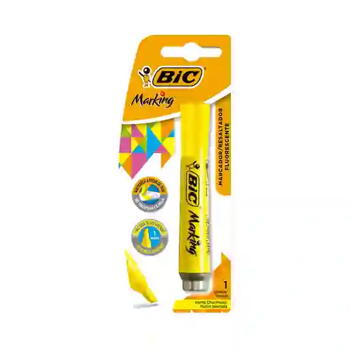 Bic Resaltador Bic Marking Amarillo