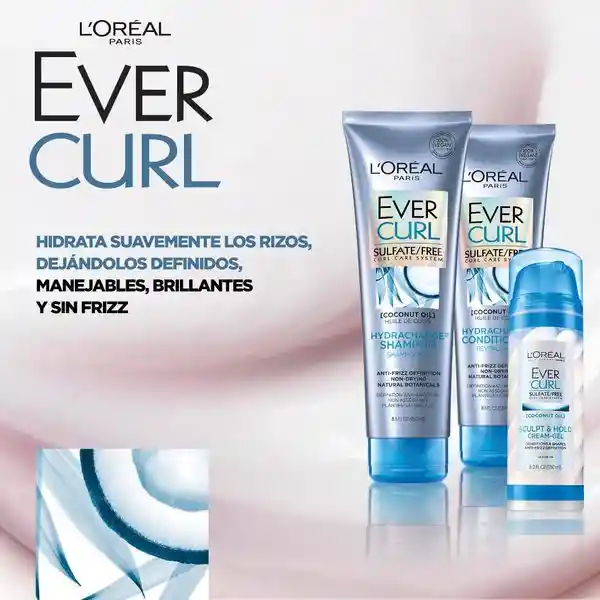 L'Oréal Shampooevercurl Anti Frizz 250 Ml