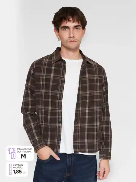 Index Camisa Manga Larga Arco Café M SS25