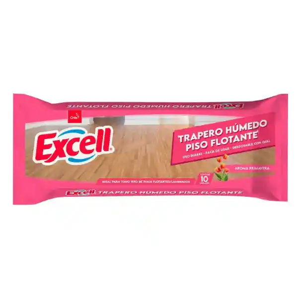 Excell Trapero Húmedo Piso Flotante Primavera