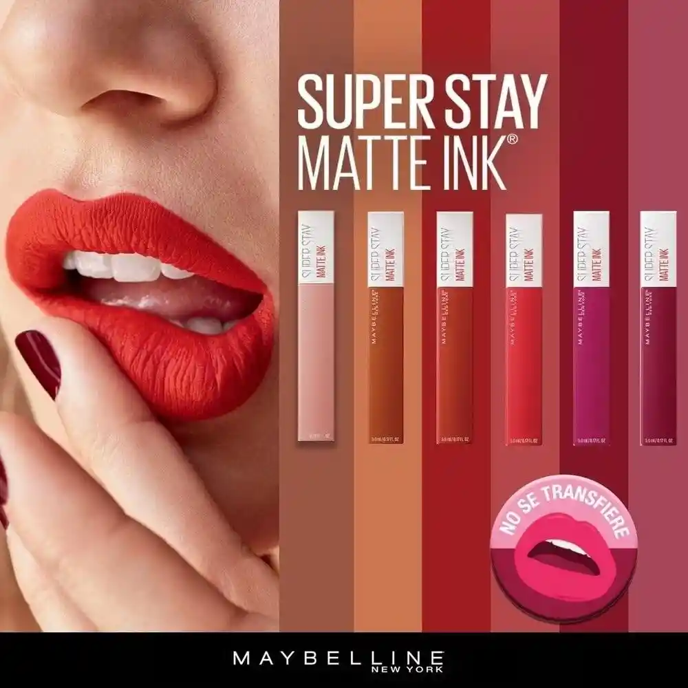 Maybelline Labial Líquido Superstay Matte Ink 70 Amazonian