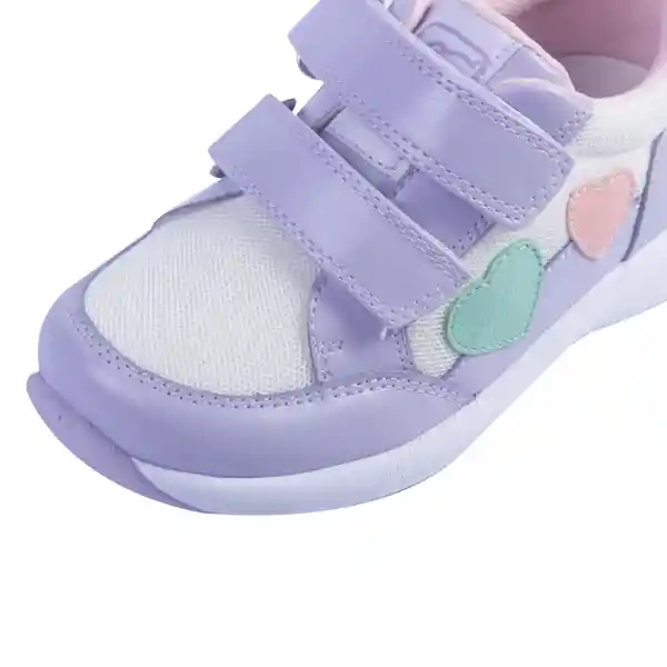 Zapatillas Bebe Niña Lila Pillin 24