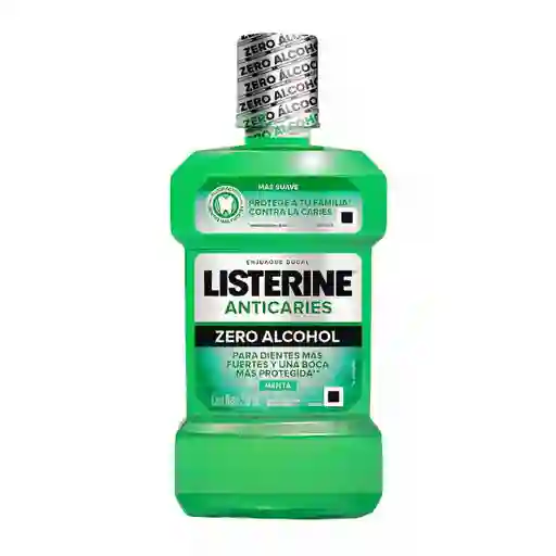 Listerine Enjuague Bucal Anticaries Zero Alcohol