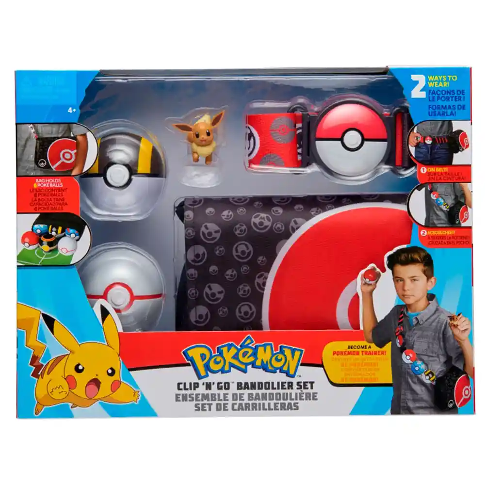 Juguete Kit Pokemon Bandolier