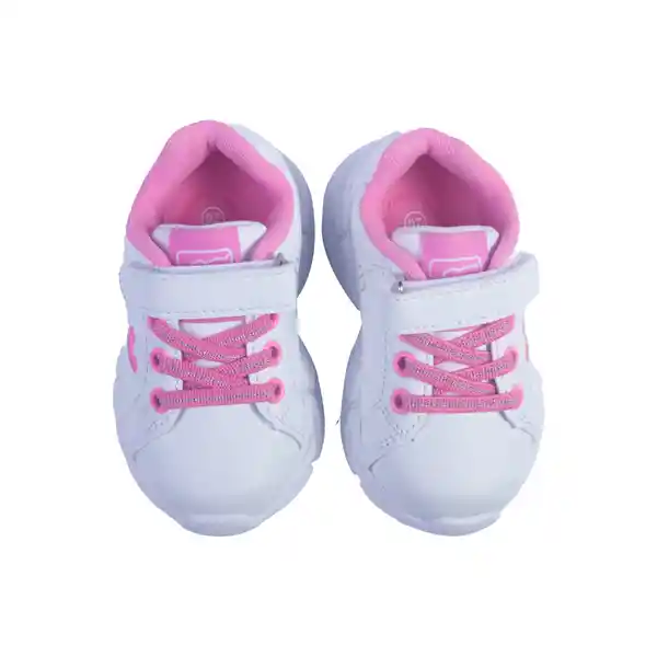 Zapatillas Bebe Niña Blanco Pillin 21