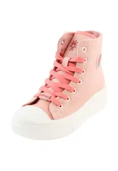 Zapatillas Urbana Caña Cordón W24 Niña Rosado 30 901 Ficcus