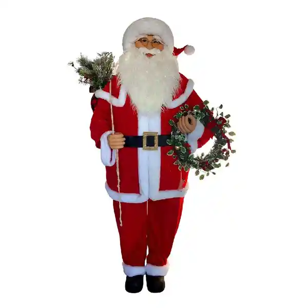 Muñeco Santa Gigante Animado 180 Cm