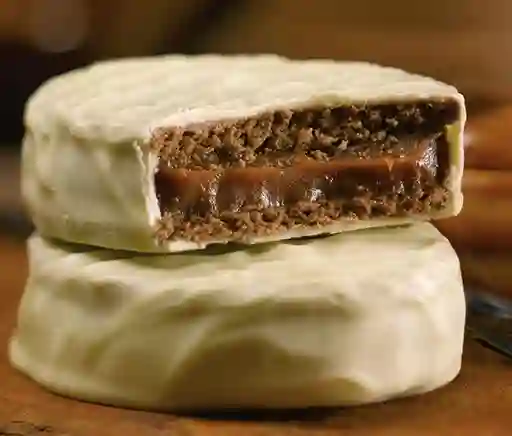 Alfajor de Chocolate Blanco