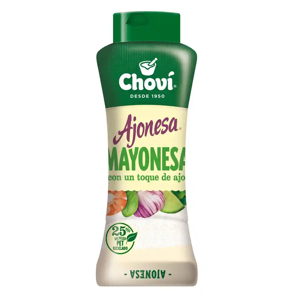 Chovi Impo Mayonesa Con Ajo Botella