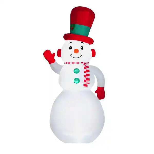 Muñeco de Nieve Led Inflable 300 cm