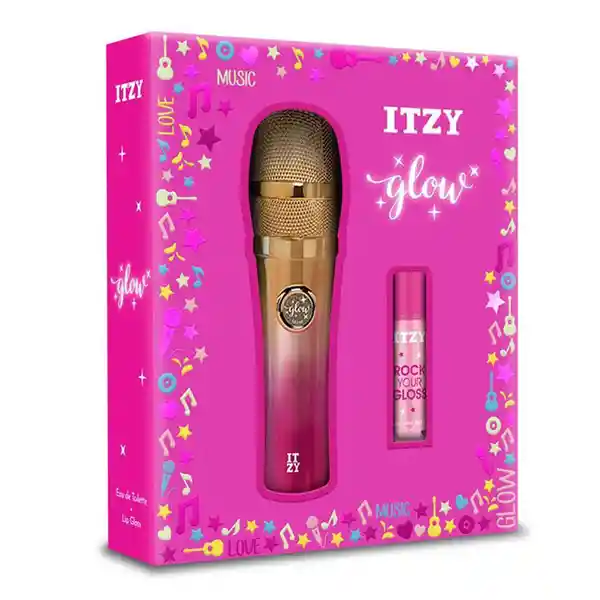 Itzy Perfume Glow + Perfume Gloss Roll-On N24
