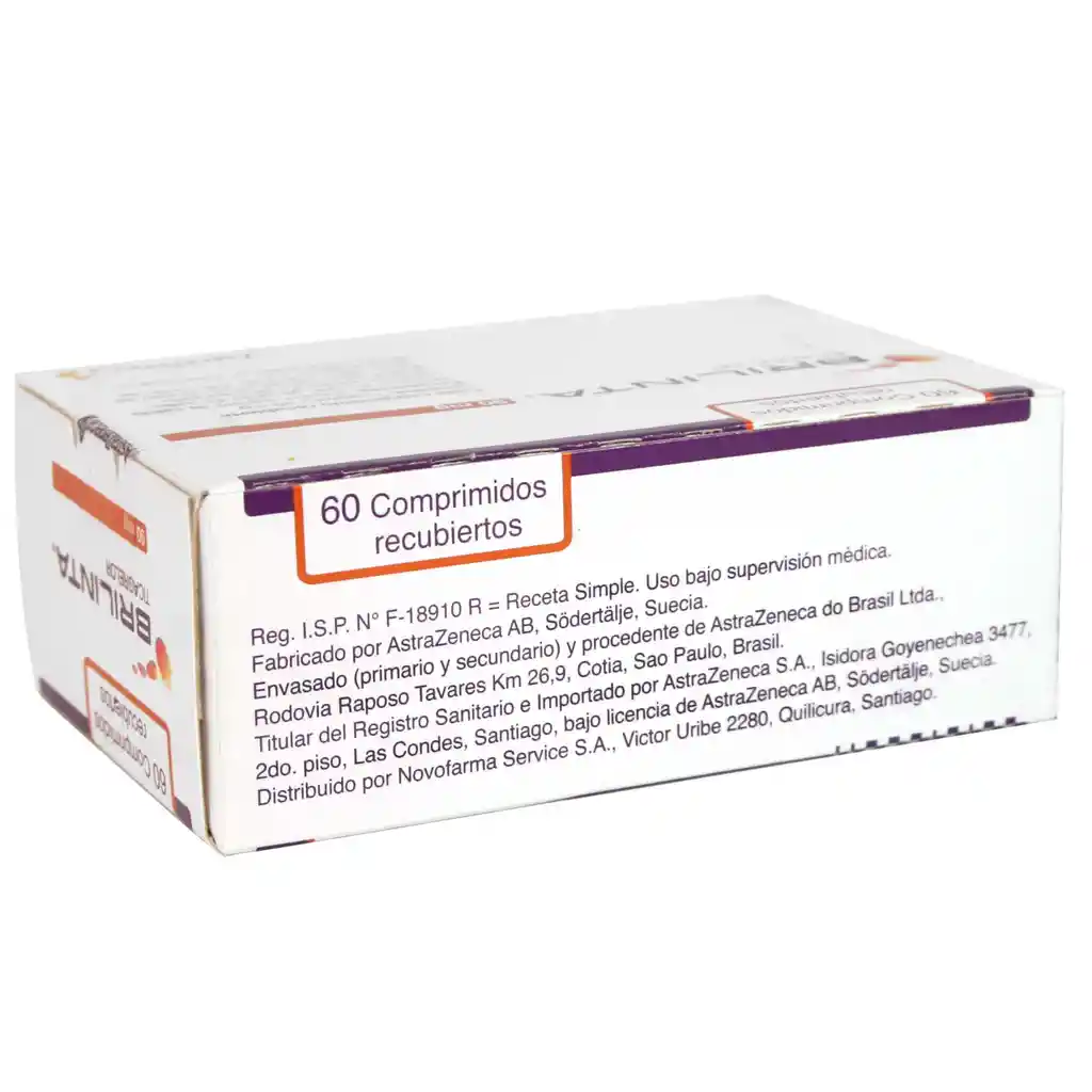 Brilinta 90 mg Comprimidos Recubiertos