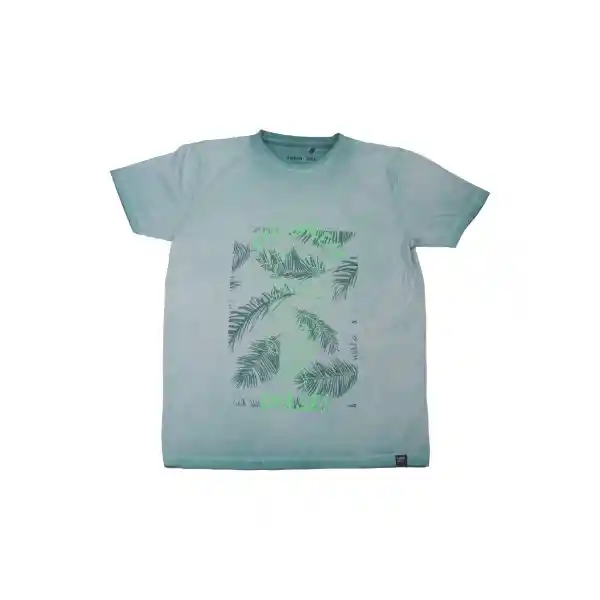 Polera Niño Verde Pillin 10 a