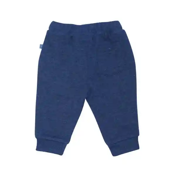 Pantalón Buzo Bebe Niño Azul Marino Pillin 3 M