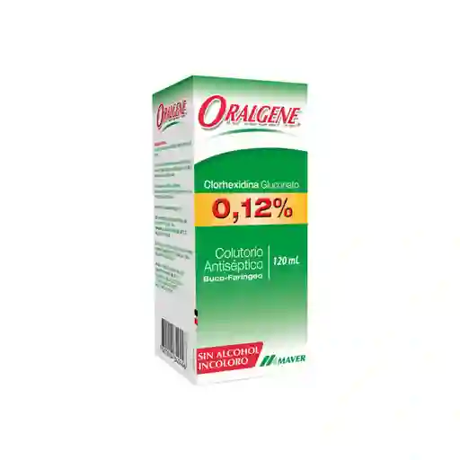 Oralgene Antiséptico Bucofaríngeo (0.12 %)