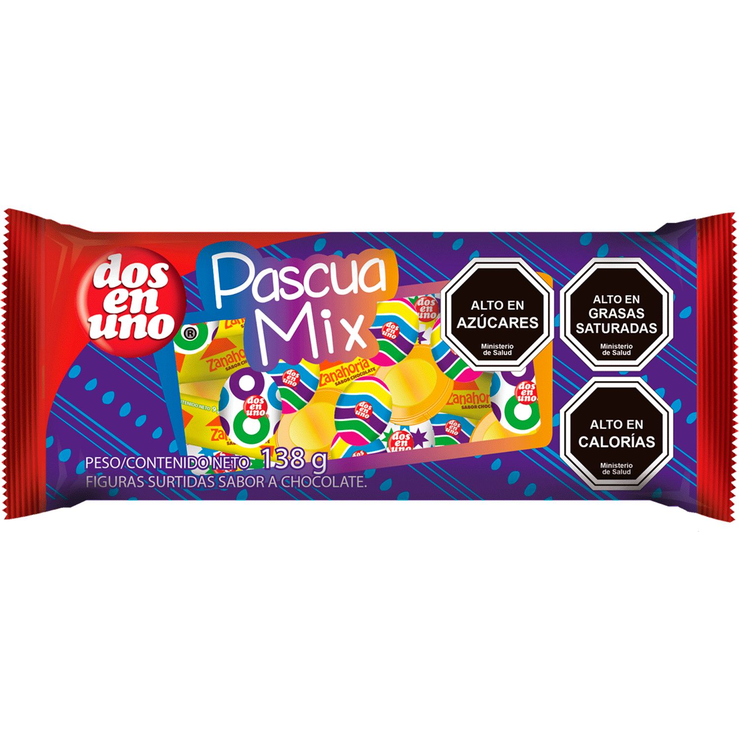 Huevo Pascua Mix Dos en Uno Bol