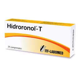 Hidroronol-T: Principio Activo: Hidroclorotiazida / Triamtereno