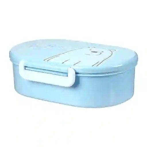 Contenedor Para Comida Oso Polar Con División 650 mL Miniso