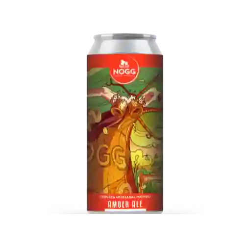 Cerveza Artesanal Nogg Amber 473 ml