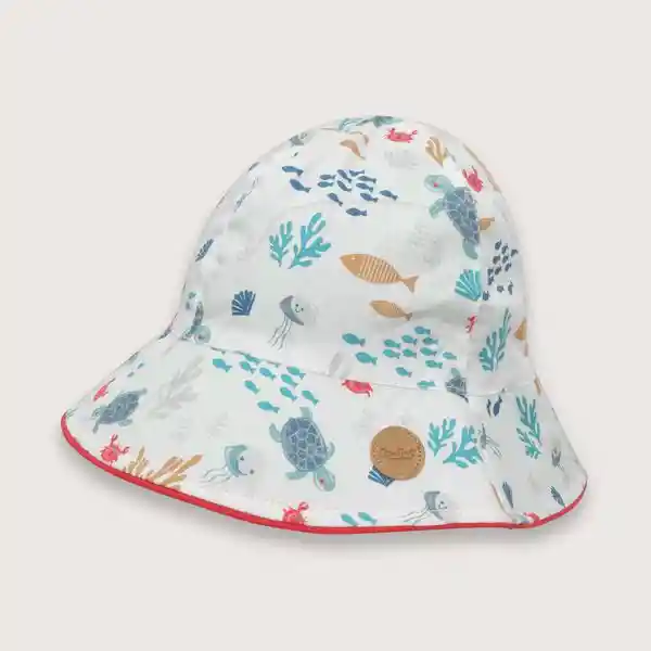 Opaline Gorro Palmeras Niño Navy Talla L