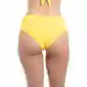 Bikini Calzón Con Amarra Amarillo Talla L Samia