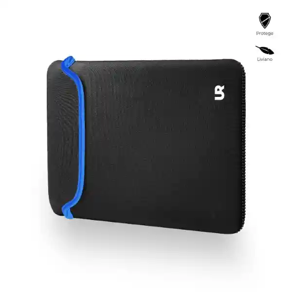 Urbano Funda Reversible de Neopreno Negro Azul 13"