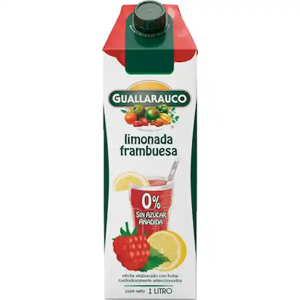 Guallarauco Nectar Limonada Frambuesa