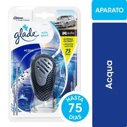 Aromatizante Glade AutoSport Aqua Aparato 7 ml