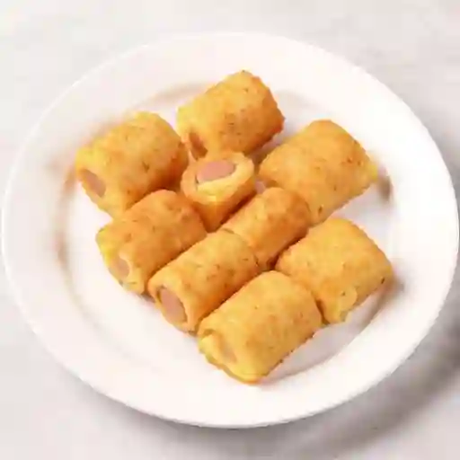 Arrollado jamón y queso(5u)