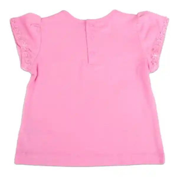 Polera Bebé Niña Rosado Talla 6 M Pvy606-23Ros Pillín