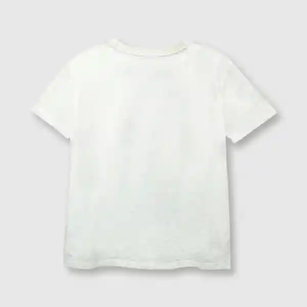 Polera Dinosaurios de Niño Off White Talla 6A Colloky